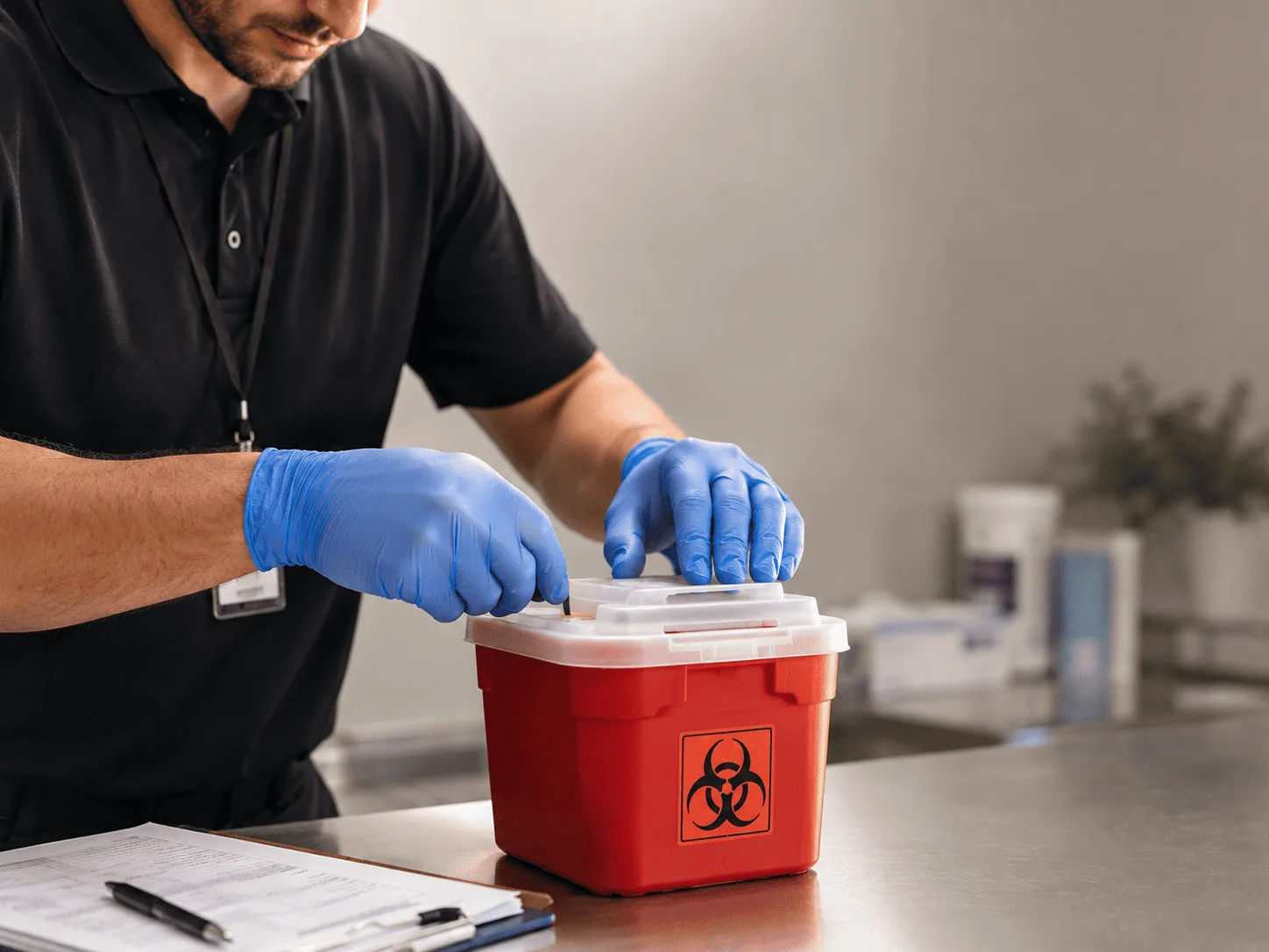 Why choose Sharps Waste Disposal in Rumely, MI